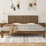 Wandbett-Kopfteil aus massivem Kiefernholz, honigbraun, 166 x 3 x 63 cm von vidaXL, Kopf- und Fußteile - Ref: Foro24-824751, ...