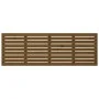 Cabecero cama pared madera maciza pino marrón miel 166x3x63 cm de vidaXL, Cabeceros y pies de cama - Ref: Foro24-824751, Prec...