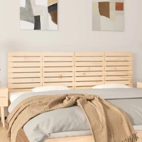 Wandbett-Kopfteil aus massivem Kiefernholz, 166 x 3 x 63 cm von vidaXL, Kopf- und Fußteile - Ref: Foro24-824748, Preis: 64,67...
