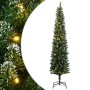 Árbol de Navidad artificial estrecho 150 LEDs 150 cm
