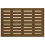 Cabecero cama pared madera maciza pino marrón miel 81x3x63 cm de vidaXL, Cabeceros y pies de cama - Ref: Foro24-824746, Preci...