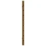 Wandbett-Kopfteil aus massivem Kiefernholz, honigbraun, 146 x 3 x 63 cm von vidaXL, Kopf- und Fußteile - Ref: Foro24-824736, ...