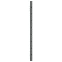 Wandbett-Kopfteil aus massivem Kiefernholz in Grau, 146 x 3 x 63 cm von vidaXL, Kopf- und Fußteile - Ref: Foro24-824735, Prei...