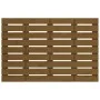 Cabecero cama pared madera maciza pino marrón miel 96x3x63 cm de vidaXL, Cabeceros y pies de cama - Ref: Foro24-824726, Preci...