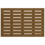 Wandbett-Kopfteil aus massivem Kiefernholz, honigbraun, 96 x 3 x 63 cm von vidaXL, Kopf- und Fußteile - Ref: Foro24-824726, P...