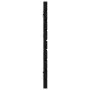 Cabecero de cama de pared madera maciza pino negro 166x3x63 cm de vidaXL, Cabeceros y pies de cama - Ref: Foro24-824752, Prec...