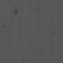 Wandbett-Kopfteil aus massivem Kiefernholz in Grau, 126 x 3 x 63 cm von vidaXL, Kopf- und Fußteile - Ref: Foro24-824730, Prei...