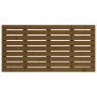 Solid pine wood wall bed headboard honey brown 156x3x63 cm by vidaXL, Headboards and footboards - Ref: Foro24-824741, Price: ...