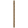 Wandbett-Kopfteil aus massivem Kiefernholz, honigbraun, 156 x 3 x 63 cm von vidaXL, Kopf- und Fußteile - Ref: Foro24-824741, ...