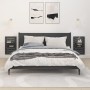 Wandtischregale, 2 Stück, massives graues Kiefernholz von vidaXL, Regale und Regale - Ref: Foro24-824765, Preis: 67,25 €, Rab...