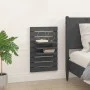 Wall table shelves 2 pcs solid gray pine wood by vidaXL, Shelves and shelves - Ref: Foro24-824765, Price: 66,33 €, Discount: %
