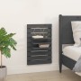 Wandtischregale, 2 Stück, massives graues Kiefernholz von vidaXL, Regale und Regale - Ref: Foro24-824765, Preis: 67,25 €, Rab...