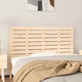 Wandbett-Kopfteil aus massivem Kiefernholz, 141 x 3 x 63 cm von vidaXL, Kopf- und Fußteile - Ref: Foro24-824758, Preis: 65,32...
