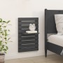 Wandtischregale, 2 Stück, massives graues Kiefernholz von vidaXL, Regale und Regale - Ref: Foro24-824770, Preis: 49,54 €, Rab...