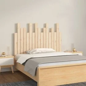 Solid pine wood wall bed headboard 108x3x80 cm by vidaXL, Headboards and footboards - Ref: Foro24-824773, Price: 56,66 €, Dis...