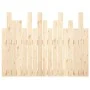 Wandbett-Kopfteil aus massivem Kiefernholz, 108 x 3 x 80 cm von vidaXL, Kopf- und Fußteile - Ref: Foro24-824773, Preis: 57,57...