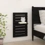 Estantes mesitas de pared 2 uds madera maciza de pino negro de vidaXL, Estantes y estanterías - Ref: Foro24-824772, Precio: 3...