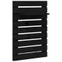 Estantes mesitas de pared 2 uds madera maciza de pino negro de vidaXL, Estantes y estanterías - Ref: Foro24-824772, Precio: 3...