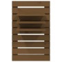 Wall table shelves 2 pcs solid honey brown pine wood by vidaXL, Shelves and shelves - Ref: Foro24-824766, Price: 55,89 €, Dis...