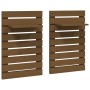 Wall table shelves 2 pcs solid honey brown pine wood by vidaXL, Shelves and shelves - Ref: Foro24-824771, Price: 49,54 €, Dis...