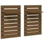 Wall table shelves 2 pcs solid honey brown pine wood by vidaXL, Shelves and shelves - Ref: Foro24-824771, Price: 41,65 €, Dis...