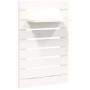 Wandtischregale 2 Stück aus massivem weißem Kiefernholz von vidaXL, Regale und Regale - Ref: Foro24-824769, Preis: 57,00 €, R...