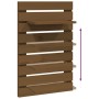 Wall table shelves 2 pcs solid honey brown pine wood by vidaXL, Shelves and shelves - Ref: Foro24-824771, Price: 49,54 €, Dis...