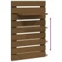 Wall table shelves 2 pcs solid honey brown pine wood by vidaXL, Shelves and shelves - Ref: Foro24-824771, Price: 41,65 €, Dis...
