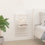 Wandtischregale 2 Stück aus massivem weißem Kiefernholz von vidaXL, Regale und Regale - Ref: Foro24-824764, Preis: 79,80 €, R...
