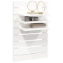 Wall table shelves 2 pcs solid white pine wood by vidaXL, Shelves and shelves - Ref: Foro24-824764, Price: 79,80 €, Discount: %