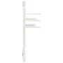 Wandtischregale 2 Stück aus massivem weißem Kiefernholz von vidaXL, Regale und Regale - Ref: Foro24-824764, Preis: 78,47 €, R...