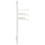 Wandtischregale 2 Stück aus massivem weißem Kiefernholz von vidaXL, Regale und Regale - Ref: Foro24-824764, Preis: 79,80 €, R...
