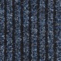Felpudo de rayas azul 80x120 cm