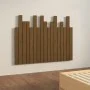 Solid pine wood wall bed headboard honey brown 108x3x80 cm by vidaXL, Headboards and footboards - Ref: Foro24-824776, Price: ...