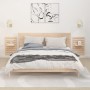 Estantes mesitas de pared 2 uds madera maciza de pino de vidaXL, Estantes y estanterías - Ref: Foro24-824768, Precio: 51,21 €