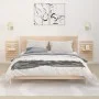 Wandregale 2 Stk. massives Kiefernholz von vidaXL, Regale und Regale - Ref: Foro24-824768, Preis: 51,21 €, Rabatt: %