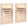 Shelves wall tables 2 units solid pine wood by vidaXL, Shelves and shelves - Ref: Foro24-824768, Price: 50,67 €, Discount: %