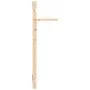 Wandregale 2 Stk. massives Kiefernholz von vidaXL, Regale und Regale - Ref: Foro24-824768, Preis: 51,21 €, Rabatt: %