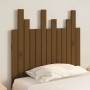 Massivholz-Pinienkopfteil für Bettwand in Honigbraun, 82,5x3x80 cm. von vidaXL, Kopf- und Fußteile - Ref: Foro24-824806, Prei...
