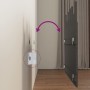 Wandbett-Kopfteil aus massivem Kiefernholz, grau, 108 x 3 x 80 cm von vidaXL, Kopf- und Fußteile - Ref: Foro24-824775, Preis:...