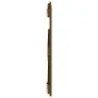 Wandbett-Kopfteil aus massivem Kiefernholz, honigbraun, 108 x 3 x 60 cm von vidaXL, Kopf- und Fußteile - Ref: Foro24-824826, ...