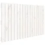 Wandbett-Kopfteil aus massivem weißem Kiefernholz, 108 x 3 x 60 cm von vidaXL, Kopf- und Fußteile - Ref: Foro24-824824, Preis...