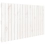 Wandbett-Kopfteil aus massivem weißem Kiefernholz, 108 x 3 x 60 cm von vidaXL, Kopf- und Fußteile - Ref: Foro24-824824, Preis...