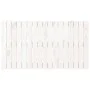 Wandbett-Kopfteil aus massivem weißem Kiefernholz, 108 x 3 x 60 cm von vidaXL, Kopf- und Fußteile - Ref: Foro24-824824, Preis...