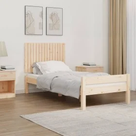 Wandbett-Kopfteil aus massivem Kiefernholz, 95,5 x 3 x 60 cm von vidaXL, Kopf- und Fußteile - Ref: Foro24-824833, Preis: 48,6...