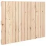 Cabecero de cama de pared madera maciza de pino 95,5x3x60 cm de vidaXL, Cabeceros y pies de cama - Ref: Foro24-824833, Precio...