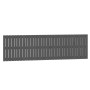 Wandbett-Kopfteil aus massivem Kiefernholz in Grau, 204 x 3 x 60 cm von vidaXL, Kopf- und Fußteile - Ref: Foro24-824830, Prei...