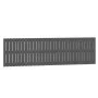 Wandbett-Kopfteil aus massivem Kiefernholz in Grau, 204 x 3 x 60 cm von vidaXL, Kopf- und Fußteile - Ref: Foro24-824830, Prei...