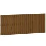 Wandbett-Kopfteil aus massivem Kiefernholz, honigbraun, 147 x 3 x 60 cm von vidaXL, Kopf- und Fußteile - Ref: Foro24-824846, ...