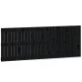 Black pine solid wood wall bed headboard 159.5x3x60cm by vidaXL, Headboards and footboards - Ref: Foro24-824852, Price: 94,72...